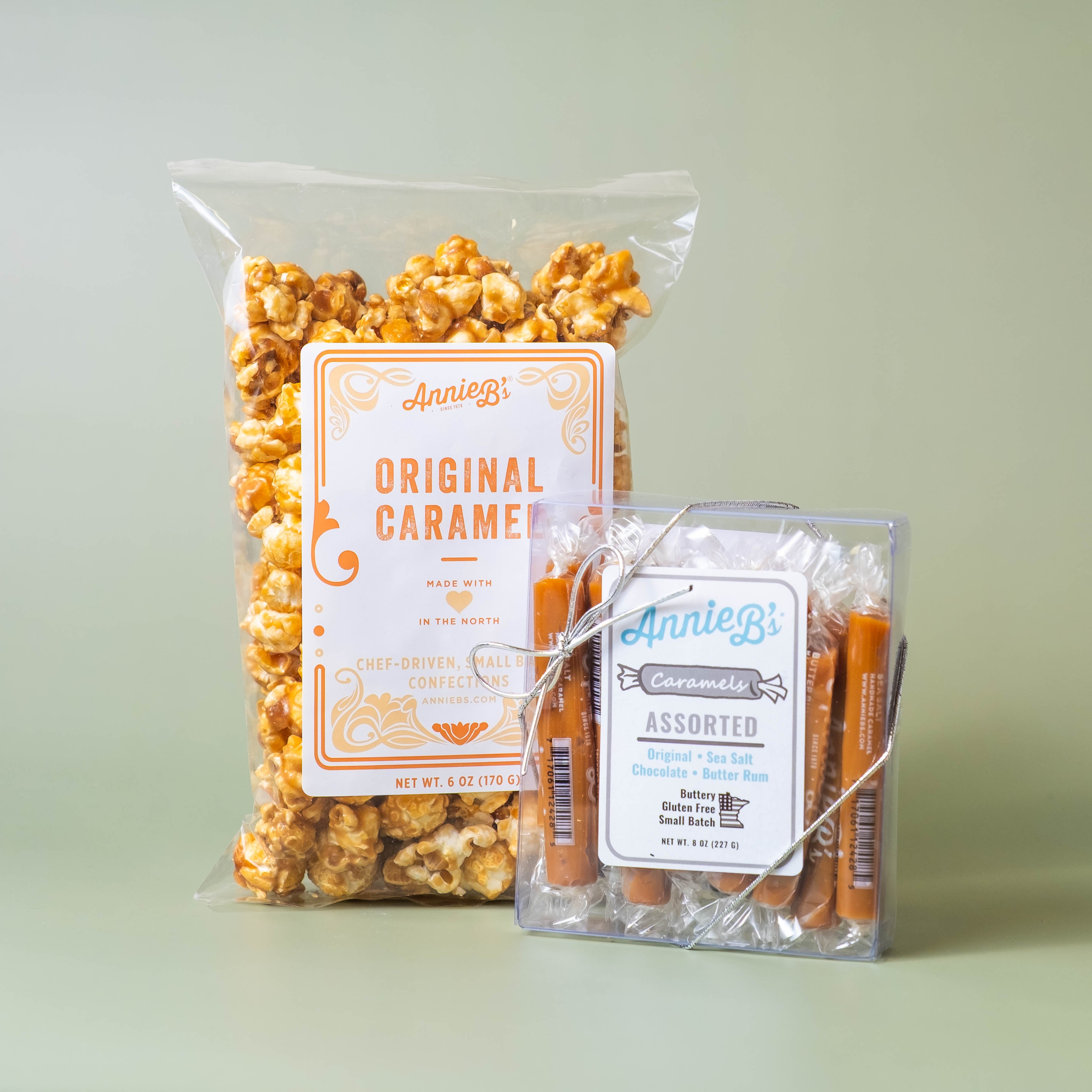 Assorted Caramel Gift Box + Caramel Corn