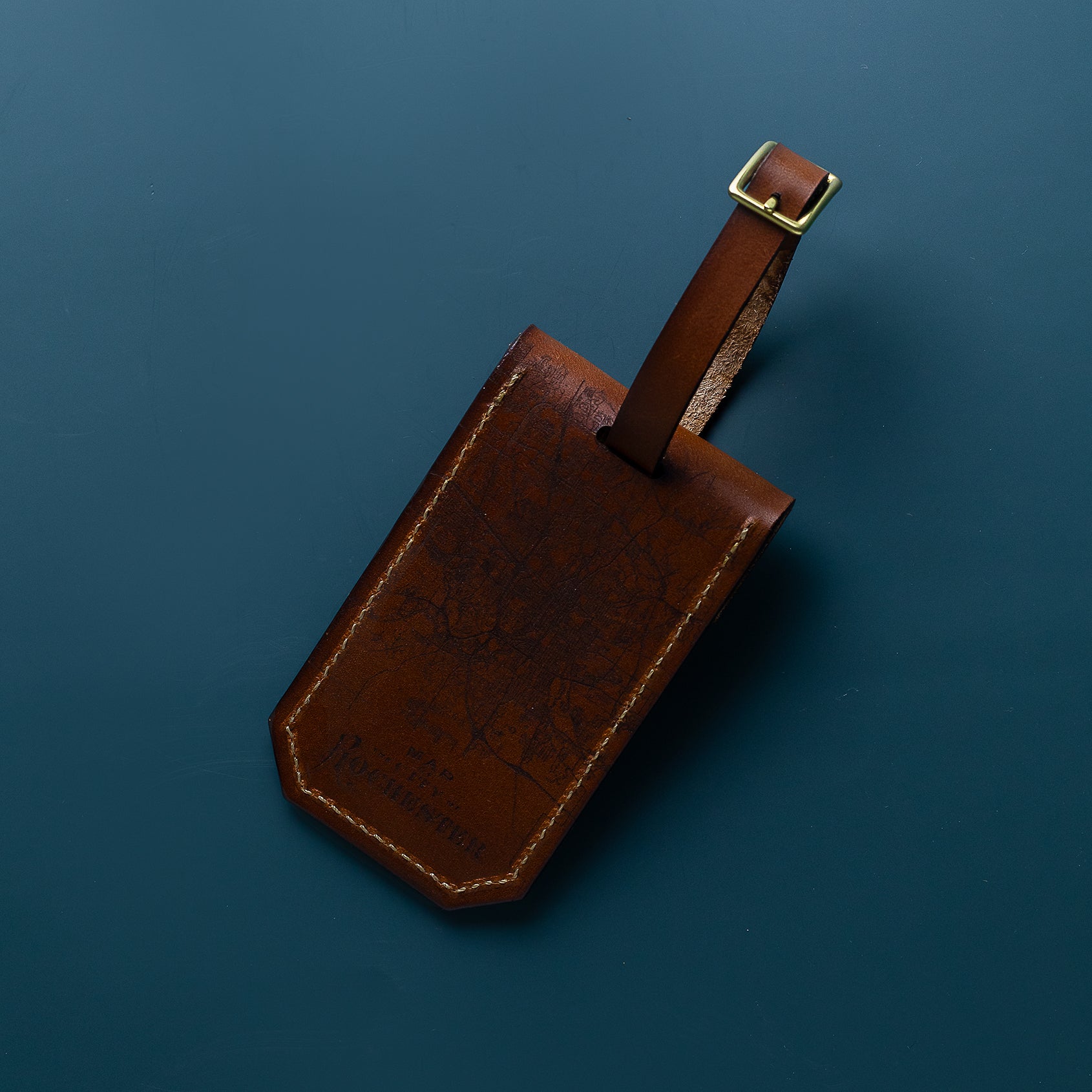 Rochester Leather Luggage Tag