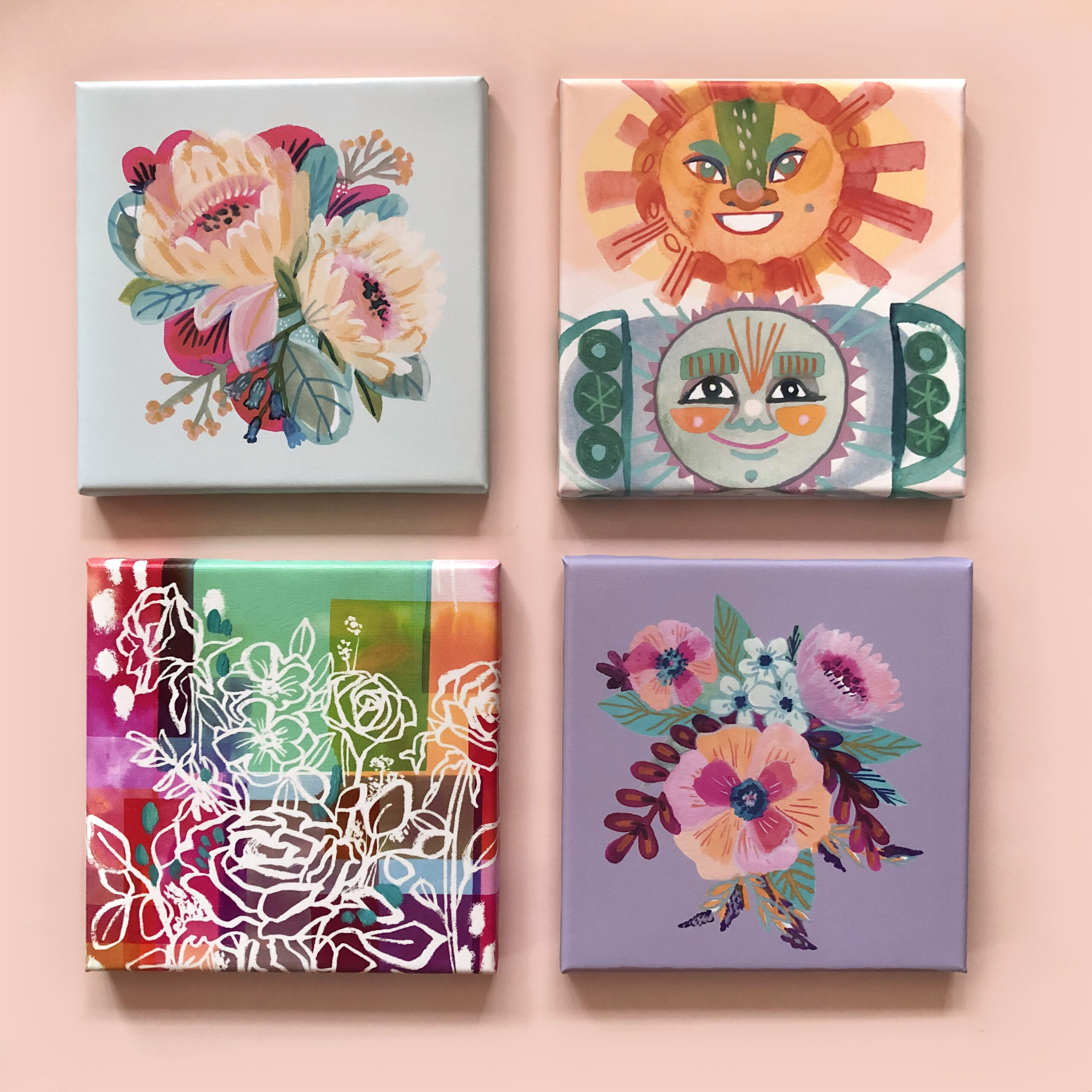 Rosey Canvases - Amarilys Henderson